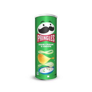 Pringles Cream & Onion Chips, 165g