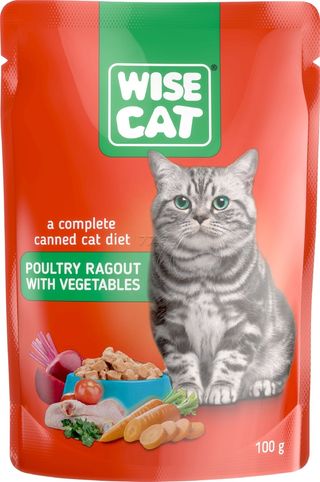 Hr. Za Mačke Wise Cat U Sosu Zečetine 100G
