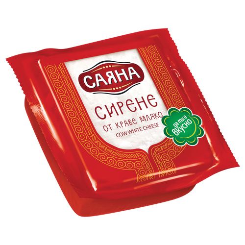Сирене От Краве Мляко Саяна  Вакуум