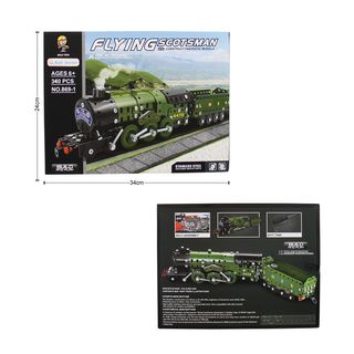 Set de asamblare tren, 340 piese