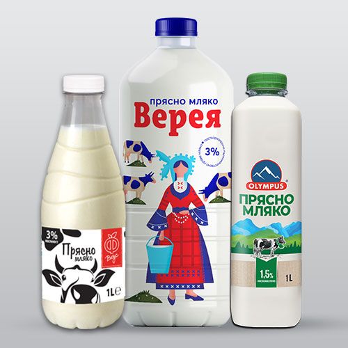 Пресни и UHT млека