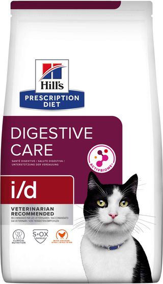 HILL's PD FELINE I/D Hrană uscată pentru pisici cu probleme gastrointestinale 400 g