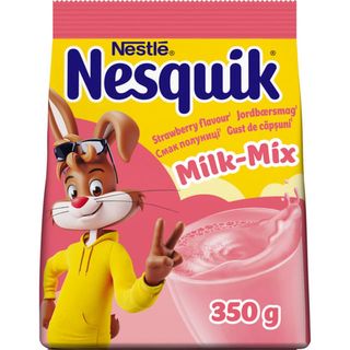 Bautura solubila cu aroma de capsuni Nestle Nesquik, 350 g