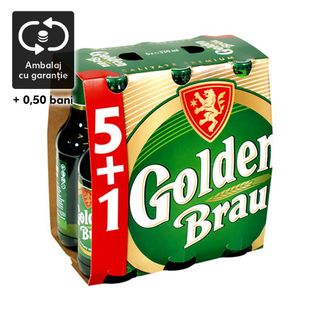 Golden Brau 5% 6X0,33L Sticla