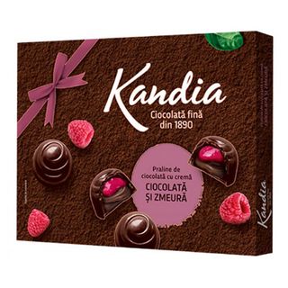 Kandia Praline 40% Cioc&Zmeura 104G