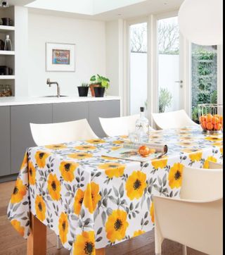 Mušema za sto 140cm žuto cvijeće Patifix P0150147