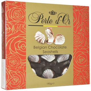 Perle D'Or, Bomboane de ciocolata in forma de fructe de mare 195g (ID 16364)