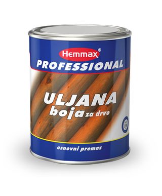 Hemmax Uljana boja za drvo 0.9kg bijela Nevena color U101