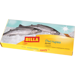 Пъстърва чистена Billa Brand, замразена 500 ГР / 38933236
