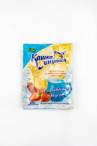 КАШКА-МИНУТКА Fulgi  de ovaz capsuna, frisca 43g