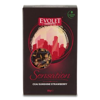 Evolet Sensation Ceai De Capsuni 80G