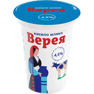 Верея Кисело мляко 4,5% 400 ГР / 38127489