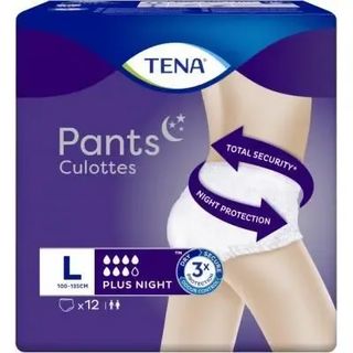 TENA pelene gaćice za odrasle plus night M 70+ kg 12 KOM | 7322540839920