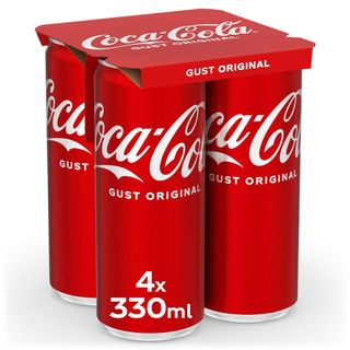 Bautura carbogazoasa Coca-Cola, 4 x 0.33 l