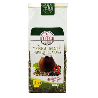 5 Oclock Ceai Mate, Ginko, Guarana 80 G