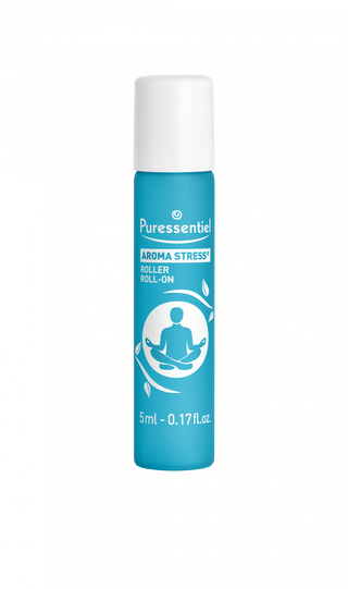 Aroma Stress Roll-on antistres cu 12 uleiuri esentiale,5 ml,Puressentiel
