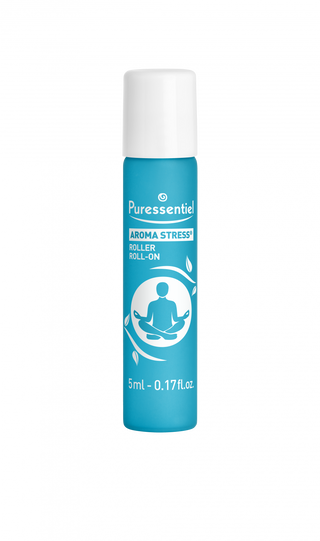 Aroma Stress Roll-on antistres cu 12 uleiuri esentiale,5 ml,Puressentiel
