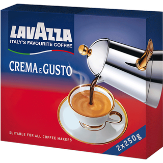Lavazza Мляно кафе Crema e Gusto 2x250гр. 500 ГР / 38925186