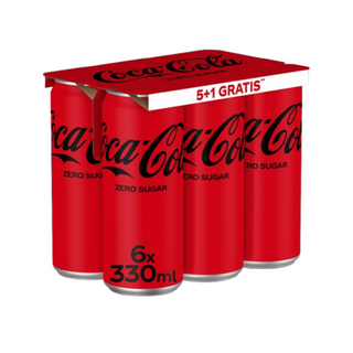 Coca Cola Zero 5+1 Grat. 0,33 L