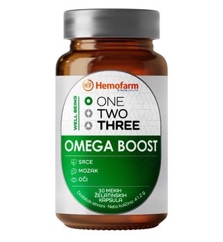 ONE TWO THREE OMEGA BOOST KAPSULE A30 -40258