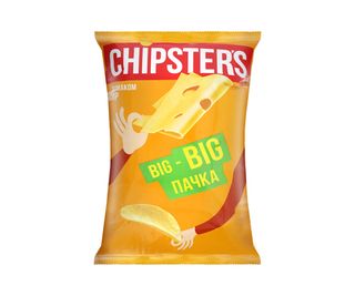 FLINT CHIPSTERS Chips cu cașcaval 160g