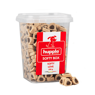 Recompensa pentru caini Hupple Softy Love 200g