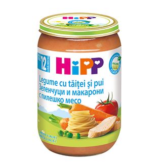 Hipp Meniu Pui Cu Legume Si Taitei 220G