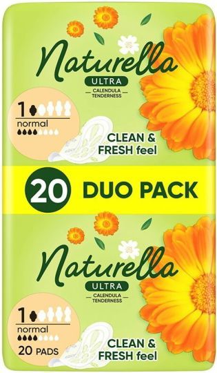 Naturella Duo Ultra Calendula Дамски превръзки 20 БР