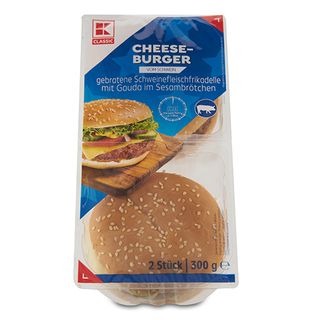 Klc Cheeseburger De Porc 2X150G