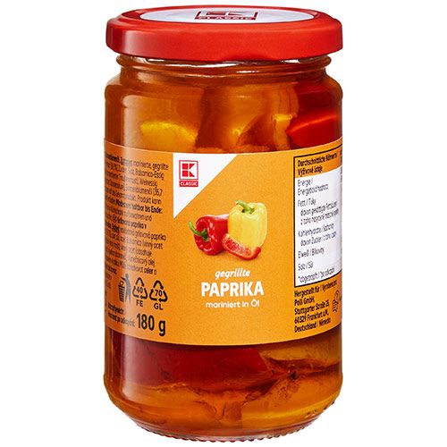 K-Classic Печена чушка в слънчогледово олио