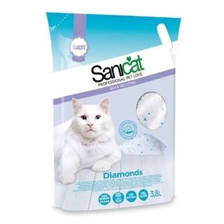 Sanicat Diamonds Unscented 3,8L Silica gel