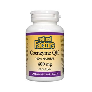 Коензим Q10 капсули антиоксидант 400мг х60 Natural Factors 