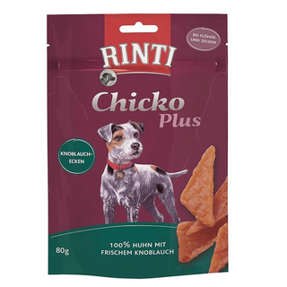 Recompensa pentru caini Rinti Extra Chicko cu Pui si Usturoi 80g