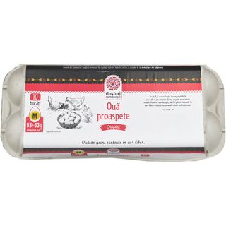 Gusturi romanesti, Oua cod 1 marime M, 10 bucati (ID 98082)