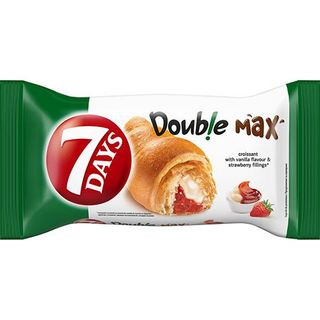 7 DAYS Double Кроасан ванилия и ягода 92г \ 00059635