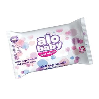 ALO BABY Servetele umede 15buc