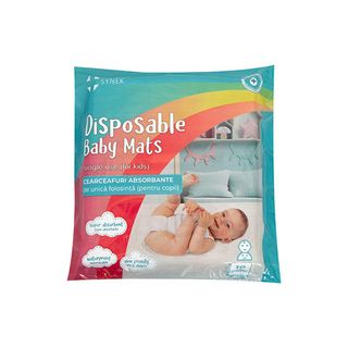 Synek Cearceaf Abs Copii 60X60 Cm 10 Buc