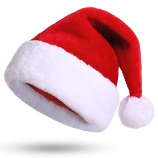 Kapa Djeda Božićnjaka, 43x28, s debelim plišanim obrubom