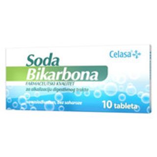 Soda bikarbona 10 tableta
