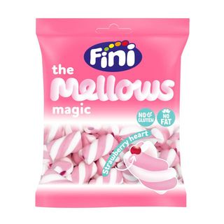 Bezele cu aroma de capsuni Fini The Mellows Magic, 150 g