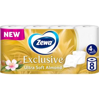 Zewa, Hartie igienica Exclusive Almond Milk, 4 straturi, 8 role (ID 17563)