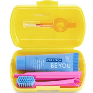 CURAPROX set za putovanje be you žuti | 7612412429862
