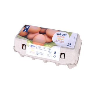 Clever Яйца М 10 броя / 38949200