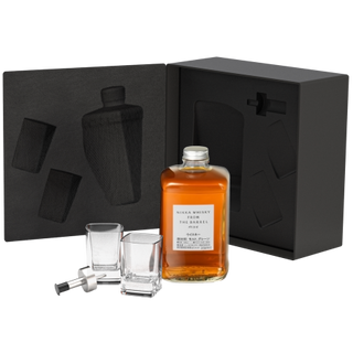 Pachet Cadou Whisky Nikka From The Barrel 0.5L cu 2 Pahare 51.4%, 0.5L