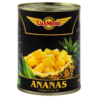 LUX MENU Ananas bucati 565g