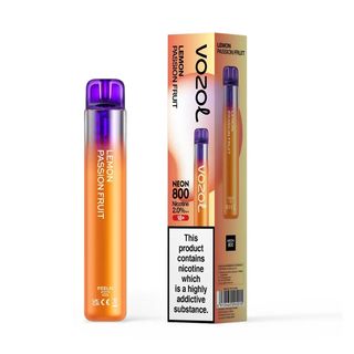 Tigara unica folosinta VOZOL Neon 800 – Lemon Passion Fruit 20mg