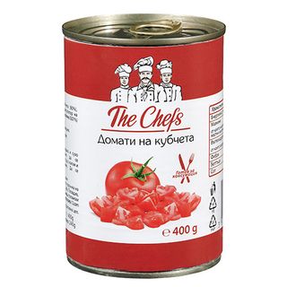 The Chefs домати на кубчета 400 г / 00111319