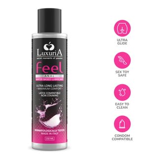 Lubrifiant Luxuria Feel Anal 150ml LUX29515