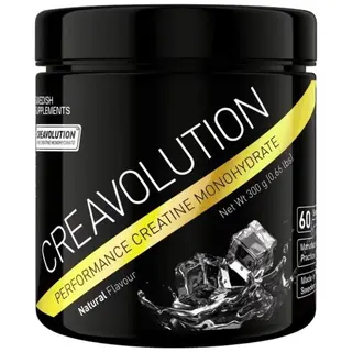 SWEDISH Supplements Creavolution™  | Performance Ultra Micronized Creatine Monohydrate 200 Mesh [300 грама] Неовкусен