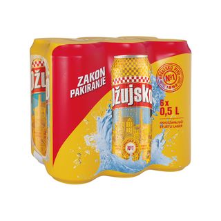Pivo Ožujsko 6 X 0,5 L Limenka